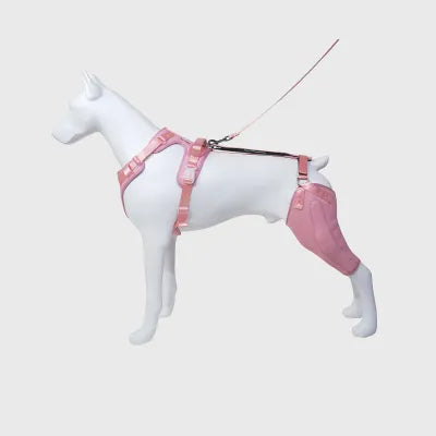 Leg Brace for Dog ACL Injury Pink